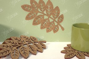 Intra απο ξύλο plywood Χρώμα wenge 3mm-4mm πάχος - Φθινοπωρινό φύλλο | Φθινοπωρινά Σύμβολα | Φθινοπωρινή σεζόν Δίασταση 30x20 cm INTRAFABR-69377417