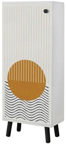 Παπουτσοθήκη Vegas 869VEL8631 50x38x135cm Multi-Black Μοριοσανίδα,Ξύλο