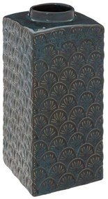 Βάζο Jil 07.196671 11x25cm Blue Ceramic