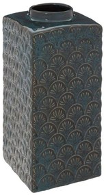 Βάζο Jil 07.196671 11x25cm Blue κεραμικο