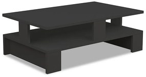 Τραπέζι σαλονιού Mansu χρώμα ανθρακί 80x50x27,5εκ Υλικό: MELAMINE 18mm. 119-000760