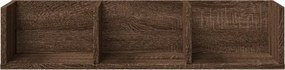vidaXL Ντουλάπι Τοίχου Καφέ Δρυς 75x18x16,5 εκ. Επεξεργασμένο Ξύλο