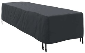 vidaXL Κάλυμμα επίπλων εξωτερικού χώρου 210 x 74 x 40 εκ