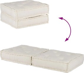 vidaXL Μοντέρνο Καναπέ-Σετ Κρεβάτιου Ύφασμα 70x70x36 Μπεζ