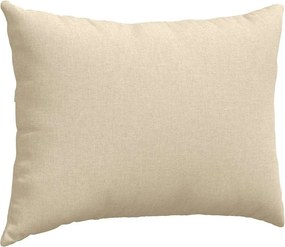 vidaXL Μαξιλάρι Καναπέ 2 pcs Κρεμ 70 x 50 cm ύφασμα