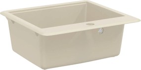 vidaXL Σιντρινο Μπεζ 470 x 440 mm Γρανίτης