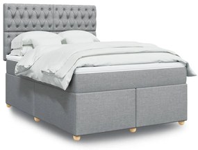 ΚΡΕΒΑΤΙ BOXSPRING ΜΕ ΣΤΡΩΜΑ ΑΝ. ΠΡΑΣΙΝΟ 160X200ΕΚ ΥΦΑΣΜΑΤΙΝΟ 3291338