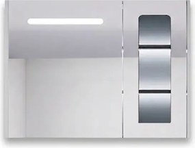 Martin Lavare 100 Led White - Καθρέπτης μπάνιου με ντουλάπι (93x12x70)
