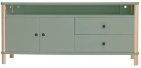 Έπιπλο Τηλεόρασης Ashme ASHMETV17 140x45x60cm Sage Green