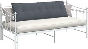 vidaXL Μαξιλάρι Πλάτης Σκούρο Γκρι 160 x 50 x 19 cm