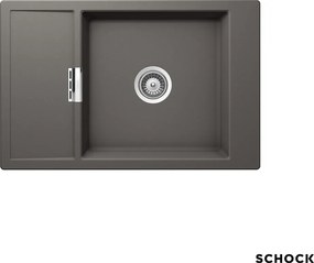 Schock Mono 15180 Silverstone - Νεροχύτης Κουζίνας Γρανίτη 78x51