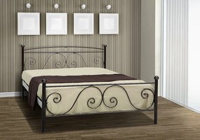 Κρεβάτι  ΡΟΔΟΣ1 για στρώμα 140χ190 διπλό με επιλογή χρώματος