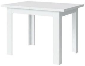 Τραπέζι Boston 144, Άσπρο, 77x75x110cm, 29 kg, Επιμήκυνση, Ινοσανίδες μέσης πυκνότητας, Πλαστικοποιημένη μοριοσανίδα | Epipla1.gr
