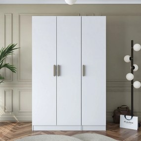 Ντουλάπα Λευκό BRATRIS 135x57.5x210