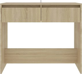 vidaXL Τραπέζι Κονσόλα Sonoma Δρυς 89x41x76,5 εκ. Επεξεργασμένο Ξύλο