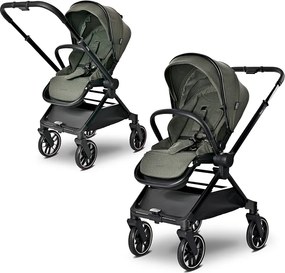 BABY STROLLER REYA 3in1 GREEN with reversible hand