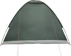 vidaXL Σκηνή Camping 4 ατόμων Στρατιωτικό Πράσινο