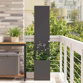 vidaXL Οθόνη Ιδιωτικότητας Κήπου Μαύρο 32 x 32 x 150 εκ