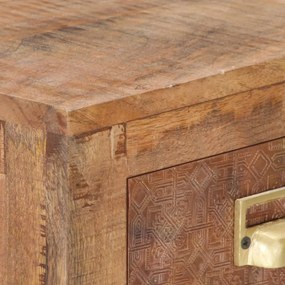 vidaXL Συρταριέρα 65 x 30 x 75 εκ. από Μασίφ Ξύλο Μάνγκο