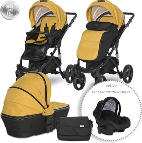 BABY STROLLER RIMINI PREMIUM  LEMON CURRY