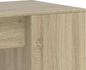 vidaXL Γραφείο Sonoma Δρυς 102x50x75 εκ. από Επεξεργασμένο Ξύλο