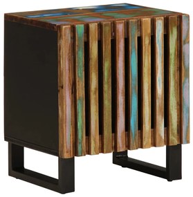 vidaXL Κομοδίνα 2 τεμ. 40 x 34 x 46 εκ. από Μασίφ Ανακυκλωμένο Ξύλο
