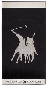 Πετσέτα Θαλάσσης (90x170) Greenwich Polo Club 3591 Black