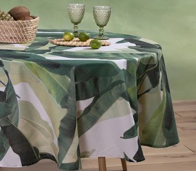 Τραπεζομάντηλο Tropicana Green D.180 - Nef-Nef Homeware