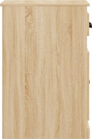 vidaXL Ντουλάπι με Συρτάρι Sonoma Δρυς 40x50x75 εκ. Επεξεργασμένο Ξύλο