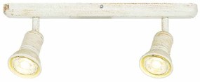 Σποτ Δίφωτο Aca Brulee SU282PAW Antique White