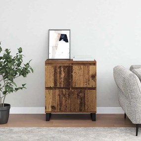 vidaXL Πλαϊνό γραφείο Καφέ 60 x 35 x 70 cm Επεξεργασμένο ξύλο