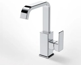 La Torre Profili Plus Chrome Μπαταρία Νιπτήρος με Aυτόματη  Βαλβίδα 46601-100