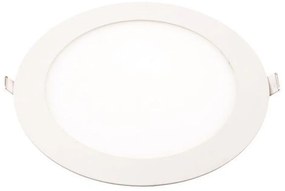 Φωτιστικό Χωνευτό Slim LED 18W Λευκό EUROLAMP 145-68402