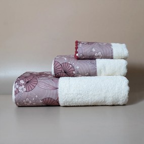 Πετσέτα Σώματος (80x150) White Fabric Reina White 600gsm