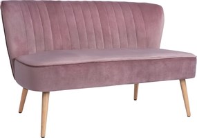 ΚΑΝΑΠΕΣ ANDY 2ΘΕΣΙΟΣ ΣΑΠΙΟ ΜΗΛΟ ΒΕΛΟΥΔΟ HM8401.02 128x70x77Υ εκ.