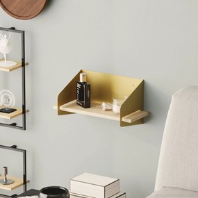 Wall Shelf Medıum Arm - Gold Gold