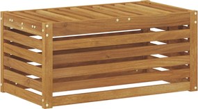 vidaXL Παγκάκι Εξωτερικού Χώρου Φυσικό 79 x 43 x 37 εκ