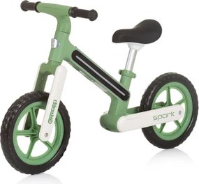 Spark Loopfiets met Lichteffect 12 Inch Junior Green