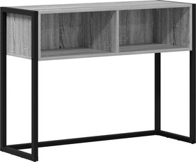 vidaXL End Table Γκρίζο Σονομα 100 x 36 x 75 εκ. Επεξεργασμένο ξύλο