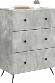 vidaXL Ντουλάπι με Συρτάρια 66 x 34,5 x 90 εκ Επεξεργασμένο Ξύλο