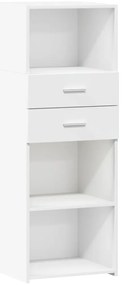 vidaXL Ντουλάπι Λευκό 45x42,5x124 εκ. από Επεξεργασμένο Ξύλο
