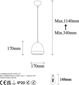 Chandelier Mugo - 10665 Vintage