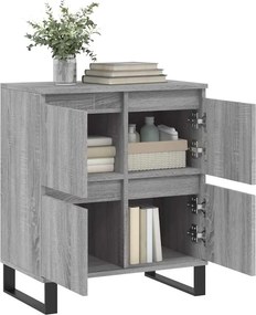 vidaXL Ντουλάπι Γκρι Sonoma 60x35x70 εκ. από Επεξεργασμένο Ξύλο