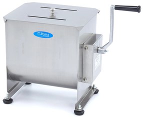 Meat Mixer - 20L - 16kg Meat - Single Axle - Manual