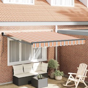 vidaXL Αναδιπλούμενη τέντα Πολύχρωμο 300 x 250 x 165 εκ.