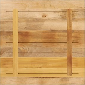 vidaXL Επιτραπέζια επιφάνεια 70x70x3,8 cm τετράγωνο μασίφ ξύλο