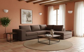 Γωνιακός καναπές Carla-Αριστερή-280φ 220β-Tampa