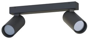 Φωτιστικό Οροφής - Σποτ Fourty 10737 4-16.5x20-32x6.5-11.5cm 2xGU10 10W Black Nowodvorski