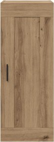 vidaXL Επιτοίχιο ντουλάπι Artisan Oak 34,5 x 34 x 90 εκ.