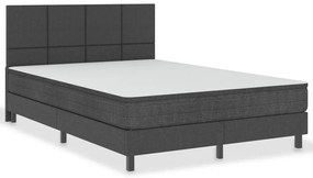 vidaXL Κεφαλάρι Σκούρο Γκρι 180 x 200 εκ. Υφασμάτινο